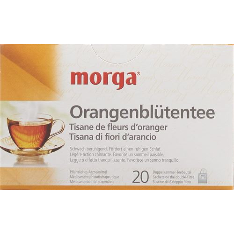 Morga Portağal Çiçəyi Çayı 20 paket 1,2 q