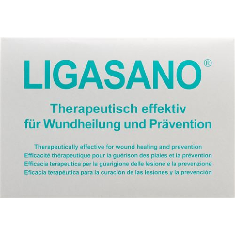 Компреси пінні Ligasano 10х10х1см стерильні 10 шт