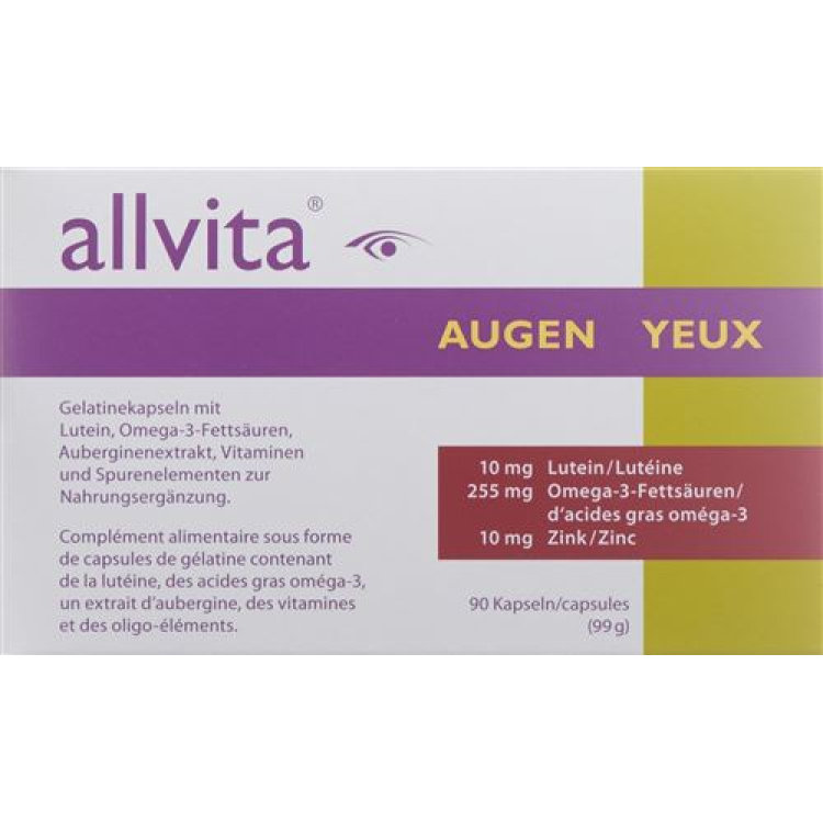 Allvita Eye Kaps 90 kom