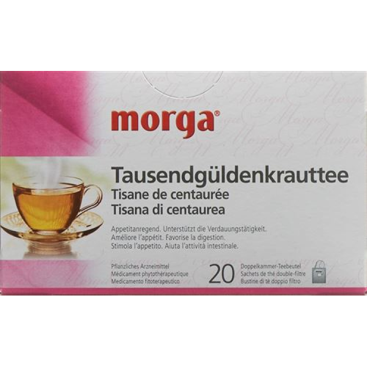 Morga Tausendgüldenkrauttee Btl 20 st