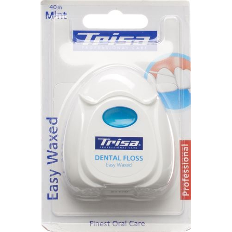 Trisa dental floss 40m Easy Waxed