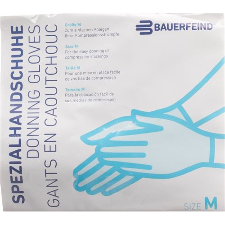 VENOTRAIN HANDSCHUHE S blau 1 Paar