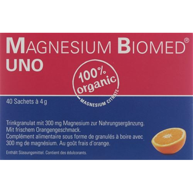 Magnesio Biomed Uno Gran Btl 40uds