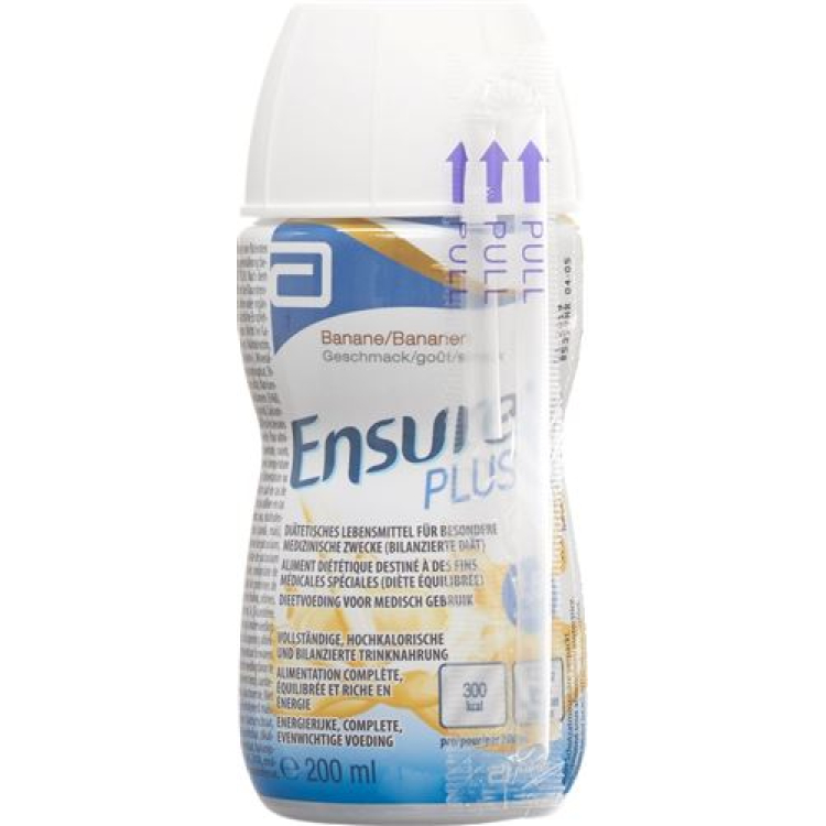 Zorg voor Plus liq Banaan Fl 200 ml