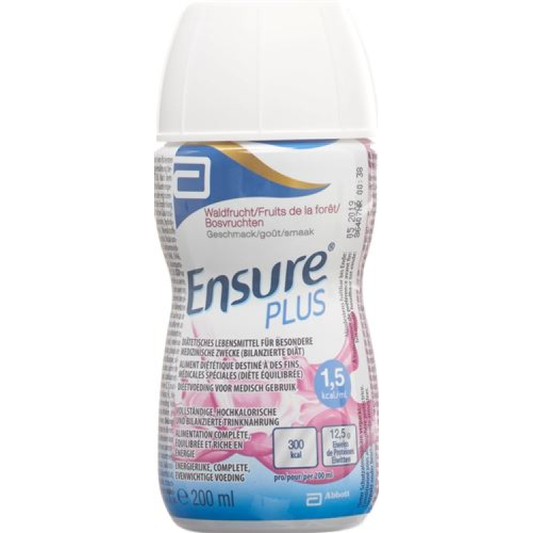 Nước trái cây rừng Ensure Plus liq 30 chai 200 ml