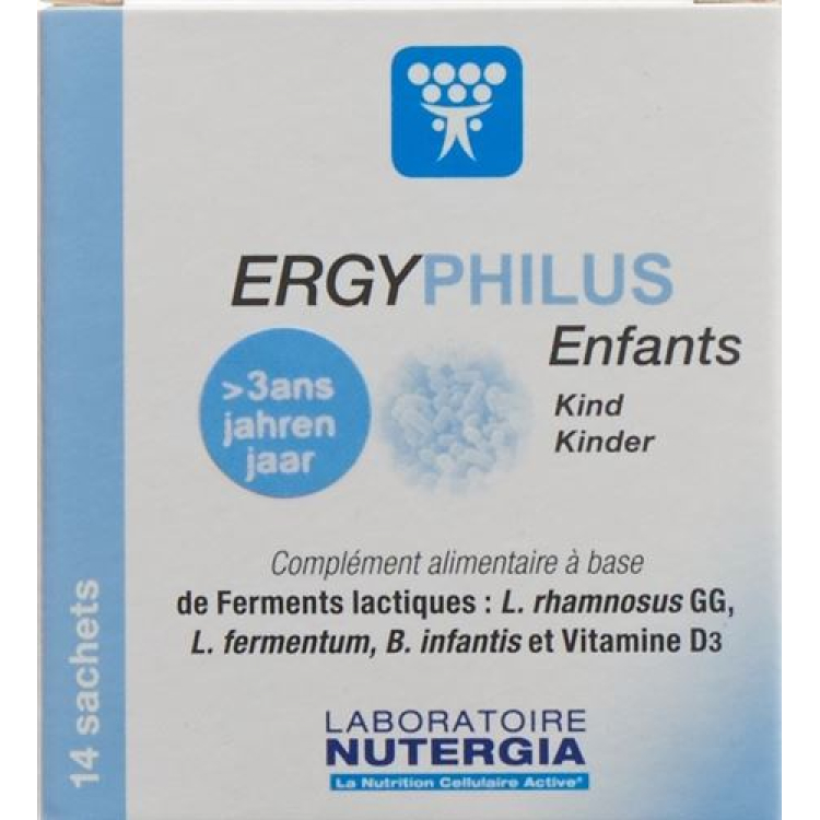 Nutergia Ergyphilus niños bolsa 14 uds