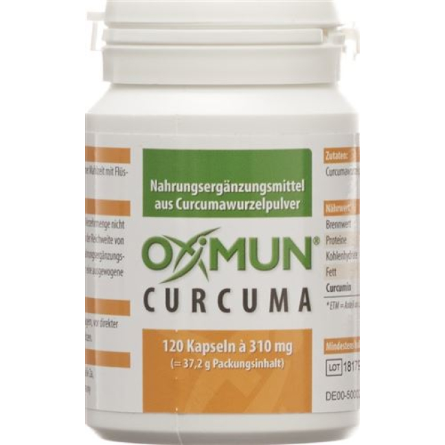 Capsules de curcuma Oximun 120 pièces