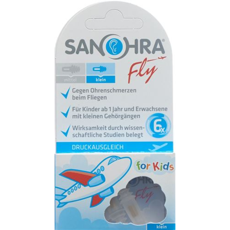 SANOHRA FLY тапи за уши детски 2 бр