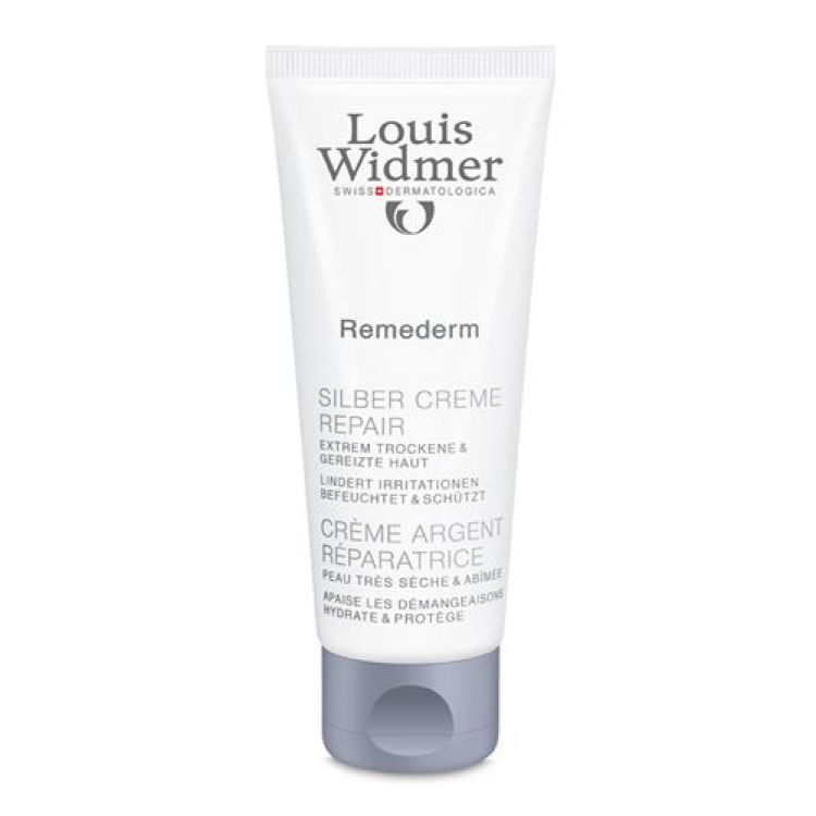 Louis Widmer Remederm Crème Argent Repair Bukan Parfum 75 ml