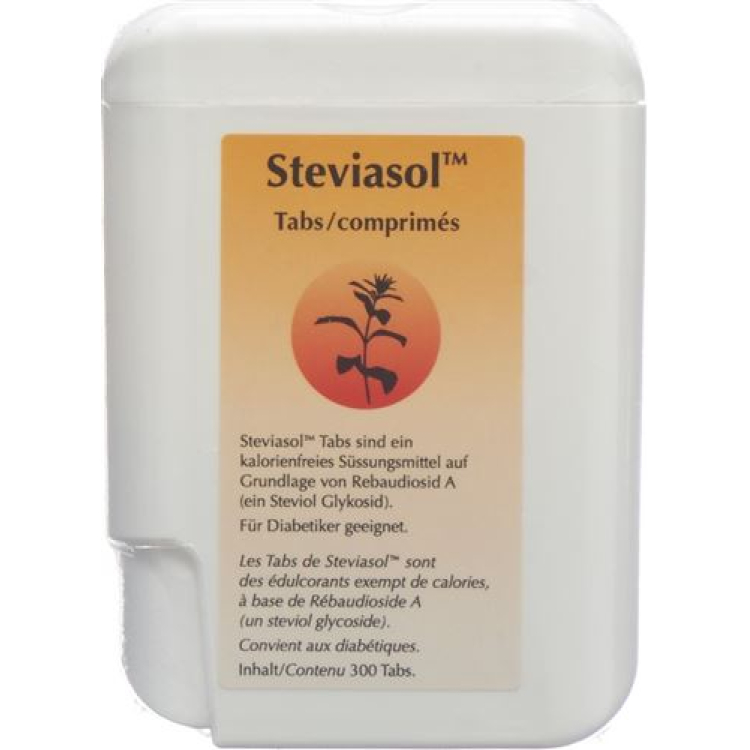 Steviasol Tabs 300 ədəd