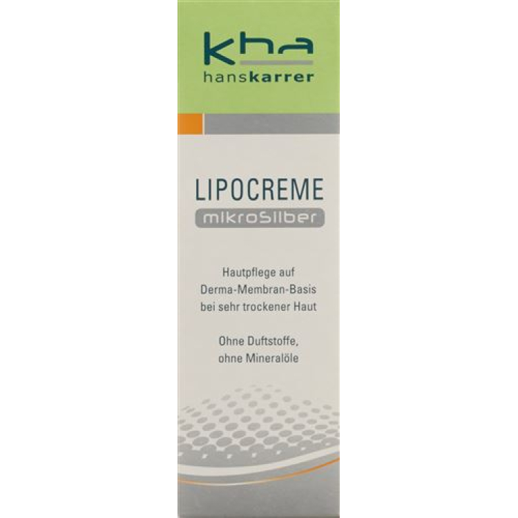 Hans Karrer lipocream microsilver 100 ml