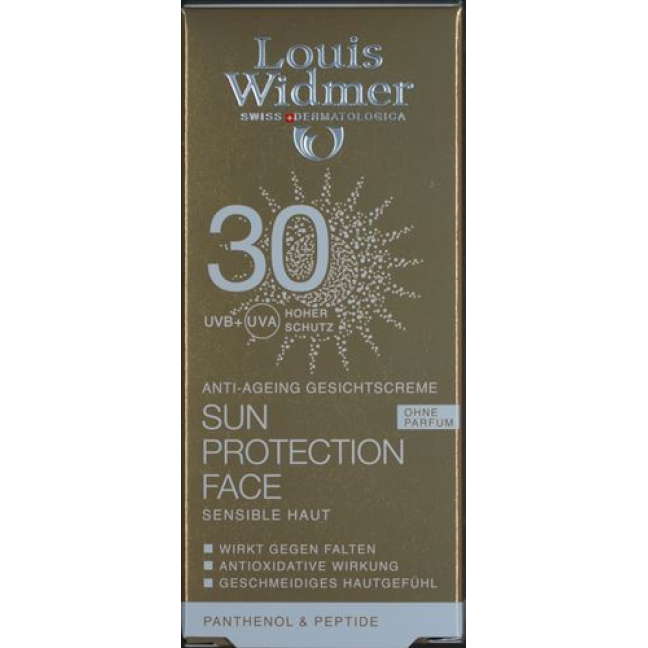 Louis Widmer Soleil Sun Protection Face 30 Non-Perfume 50 ml