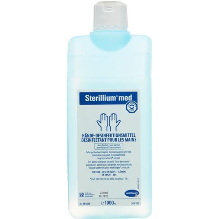 1000 Sterillium® med désinfectant pour les mains liq ml