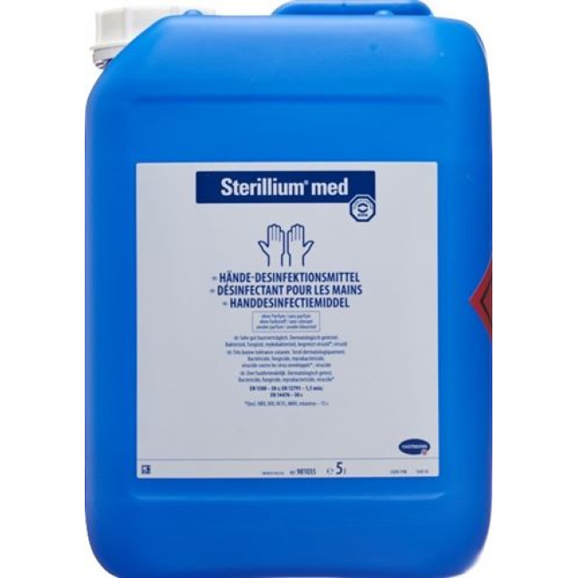 Sterillium med Hand Disinfection Liquid 5000 ml - Beeovita