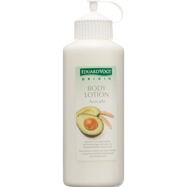 EDUARD VOGT ORIGIN Avocado Body Lotion refill spray bottle 1000 ml