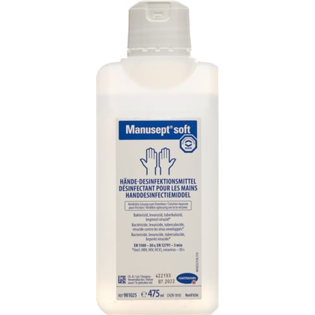 Buy Manusept Soft Hand Sanitizer Fl 475 ml