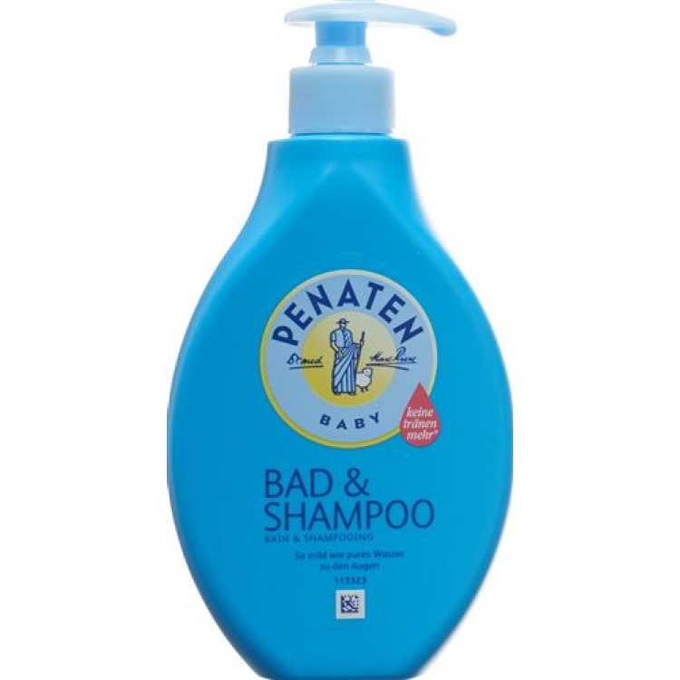 Penaten Bath and Shampoo מכף רגל ועד ראש 400 מ"ל