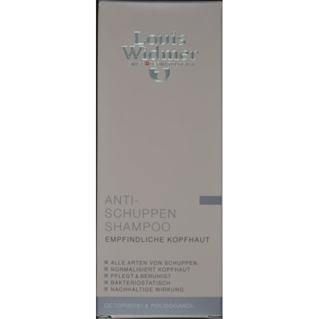 Louis Widmer Cheveux Shampoing Antipell Parfyme 200 ml