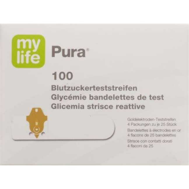 mylife Pura Test Strips 100 pcs - Buy Online at Beeovita