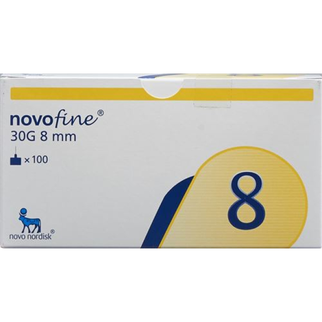 NovoFine injection needle 30G 8mm 100 pcs
