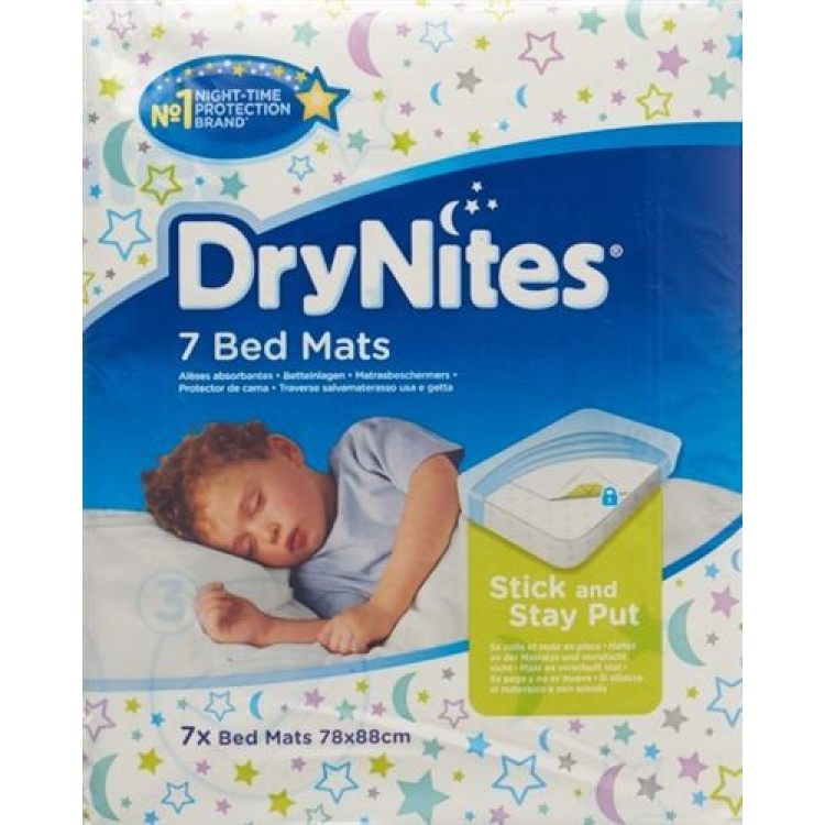 Килимки Huggies Drynites Bed Mats 7 шт