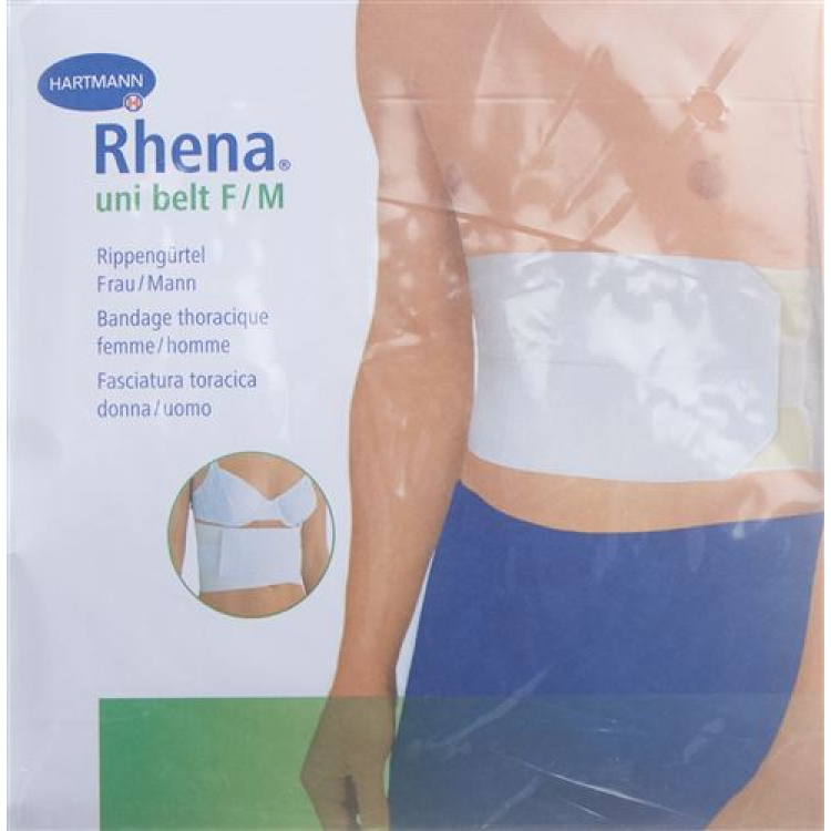 RHENA UNIBELT cinturón canalé talla 2 85-115 cm mujer