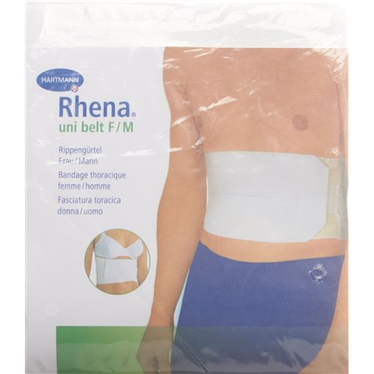 RHENA UNIBELT ribbebelte str 1 70-85 cm mann