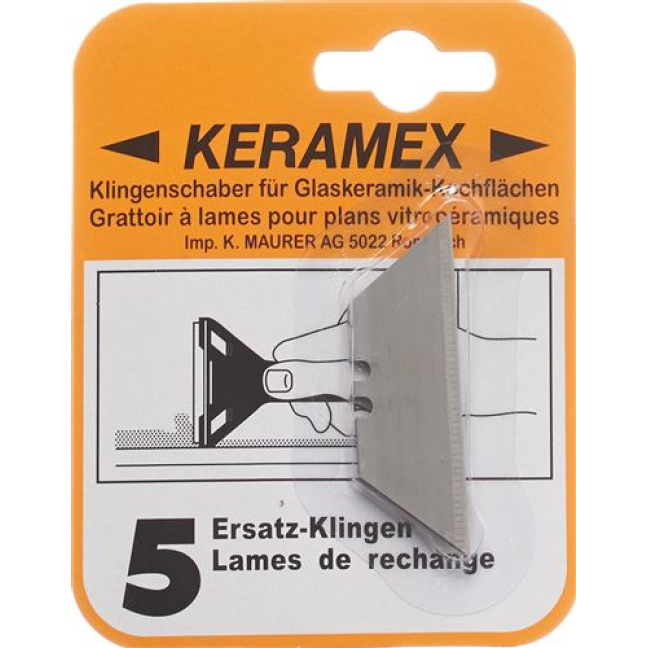 KERAMEX replacement blades 5 pcs