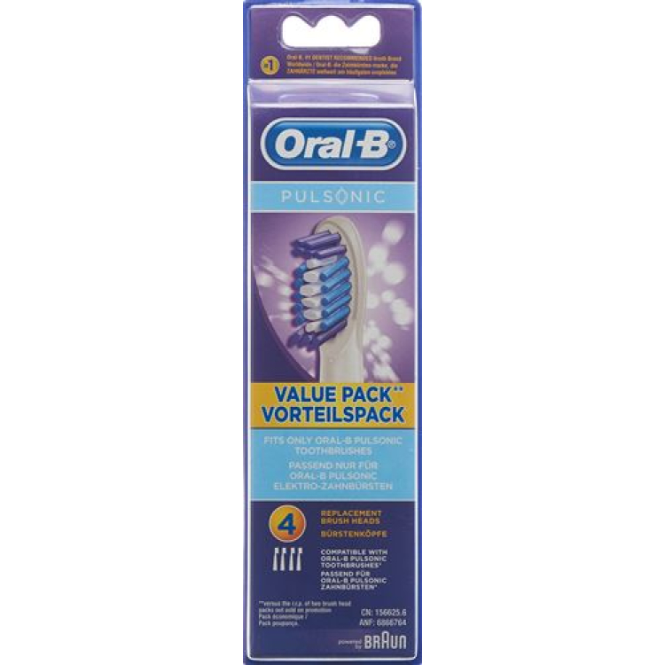 Щітка Oral-B Pulsonic 4 шт