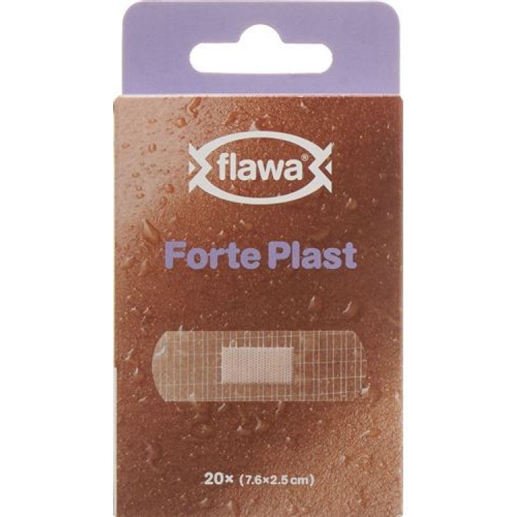 Flawa Forte Plast 2.5cmx7.6cm 20 pcs