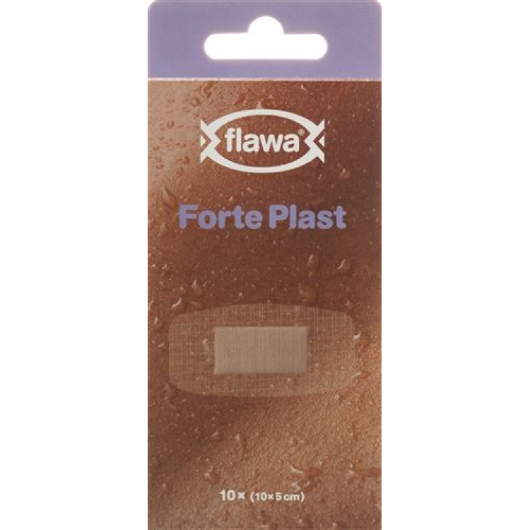 Flawa Forte Plast 10cmx5cm 10 бр