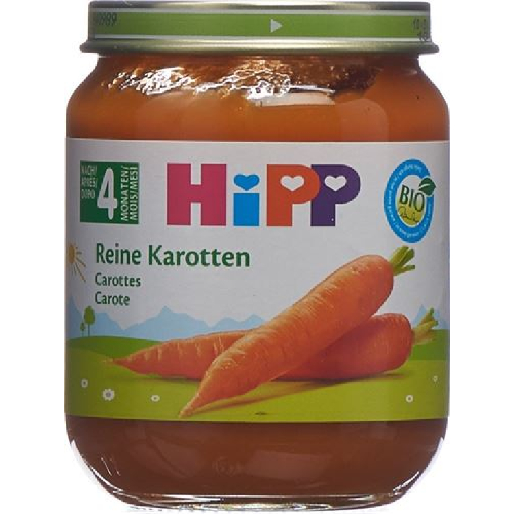 HIPP Pure glass carrots 125 g