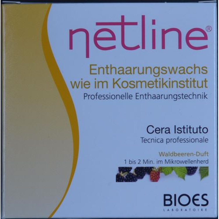 NETLINE cire d'institut baies sauvages pot 250 ml