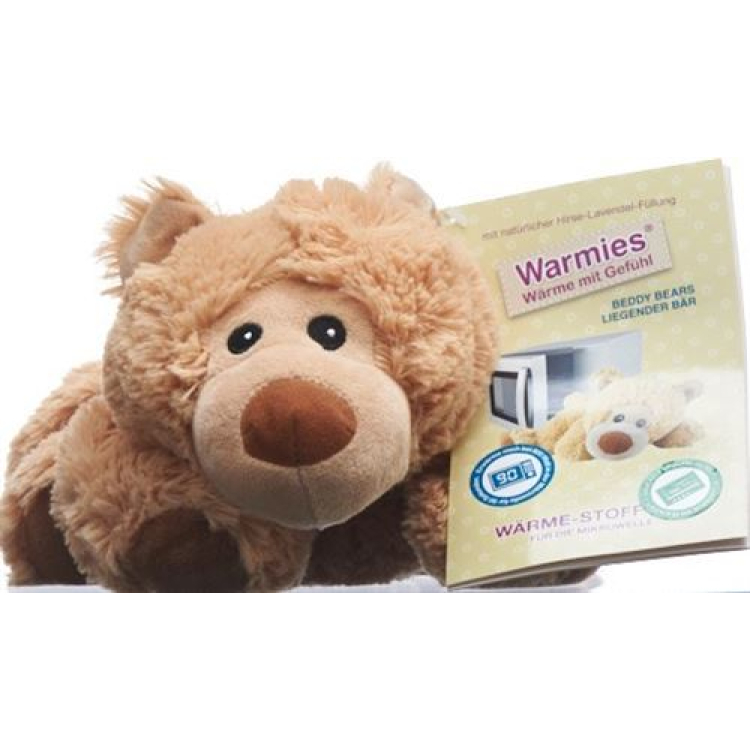 Beddy Bear peluche caldo orsetto William sdraiato