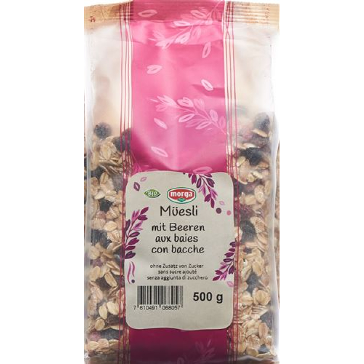 Morga muesli con frutos del bosque bio Batallón 500 g