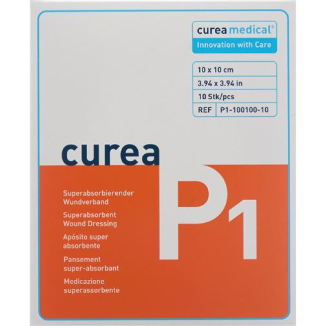 Curea P1 सुपर अवशोषक 10x10 सेमी 50 पीसी