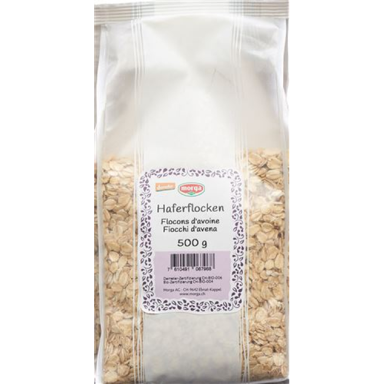 Morga oatmeal Demeter កងវរសេនាតូច 500 ក្រាម។