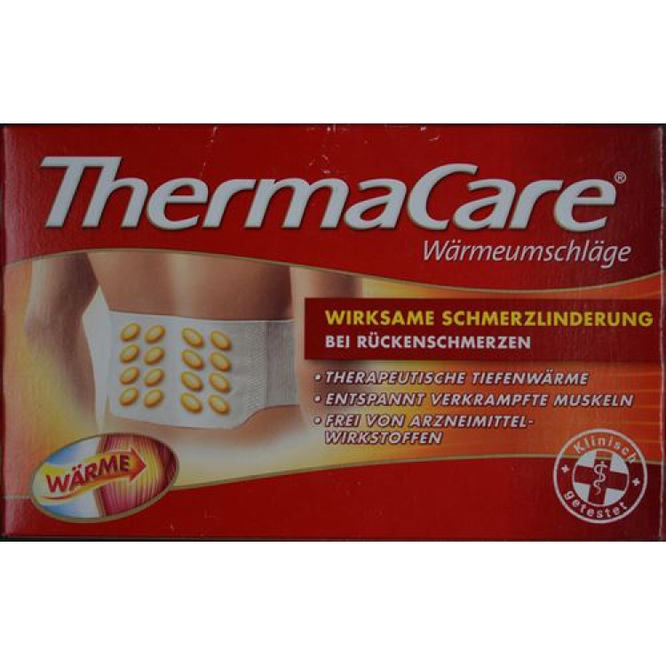 ThermaCare bakdeksel 4 stk