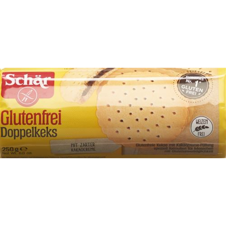 Warping Doppelkeks glutenfri 250 g