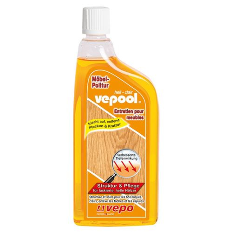 គ្រឿងសង្ហារិម Vepool polish liquid light 300ml