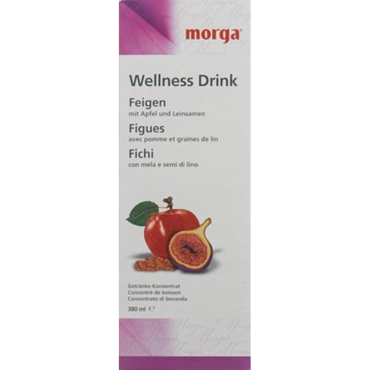 MORGA wellness nápoj fíky 380 ml