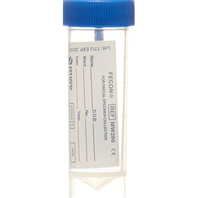 Buy FONTE Faeces Container 27ml Sterile Online from Switzerland