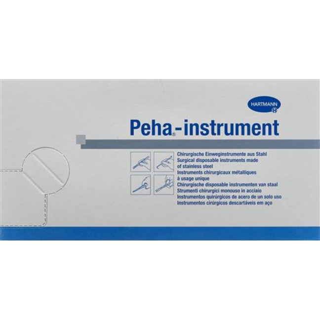 Peha-instrument ciseaux chirurgicaux pointus-émoussés seulement 25 pièces