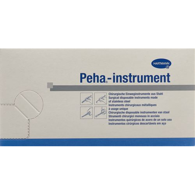 Pinzas Peha-instrument estándar anatómicas rectas 25 uds