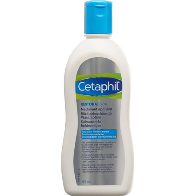 Cetaphil Restoraderm Loção Hidratante para Lavar 295 ml