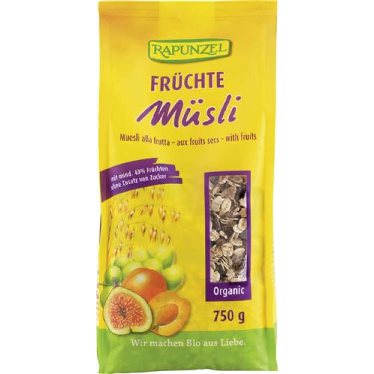 RAPUNZEL Früchte Müesli Btl 750 g