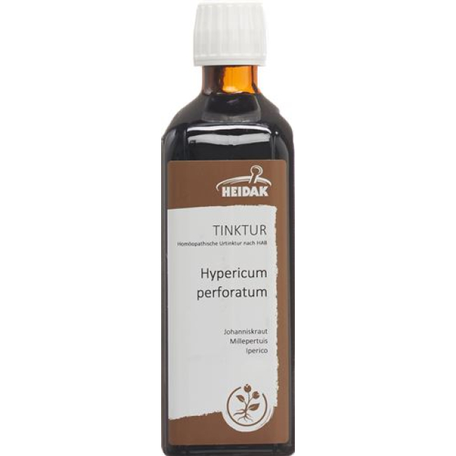 HEIDAK tinktura Hypericum perforatum steklenica 500 ml