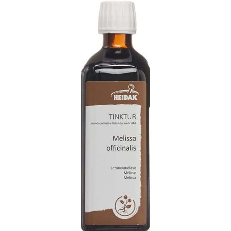 HEIDAK tinktúra Melissa officinalis fľaša 500 ml