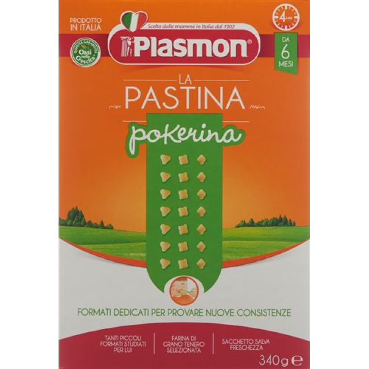 PLASMON пастина покерина 340 г