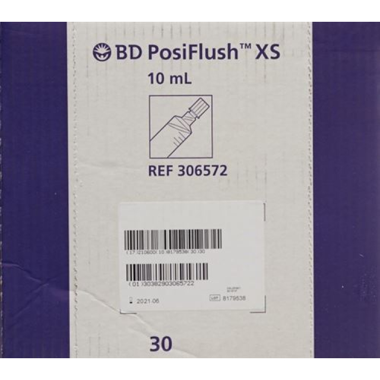 Sistema de lavado BD PosiFlush XS NaCl 0,9 % 30 Fertspr 10 ml